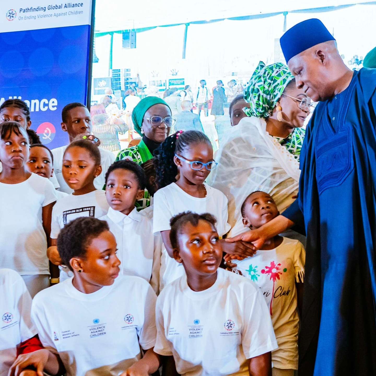Eagles With the Vice President Shetimma