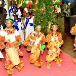 At Christmas Carnival